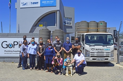 Water tanks for animal welfare 