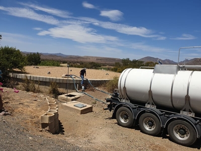 Drought: Company donates water