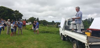 Groot belangstelling in veiling van 9 Fancourt-erwe