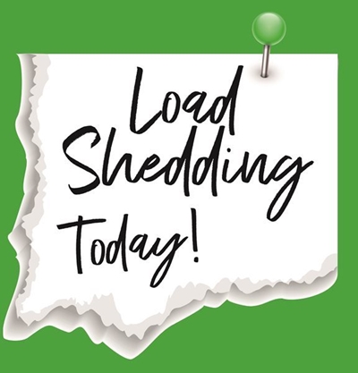 Load shedding changes continue