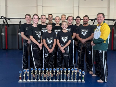 Grebe’s-skopboksklub verower medaljes