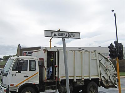 PW Botha straatnaam moet verander