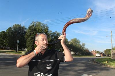 Horingblaser slagoffer van tref-en-trap