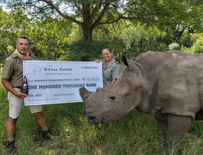 Another donation for rhino conservation