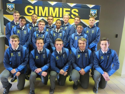 Gimmies eerste rugbyspan