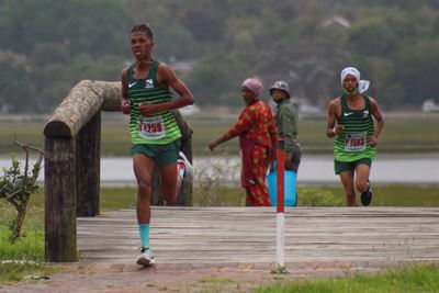 Cool running at Waterfront race