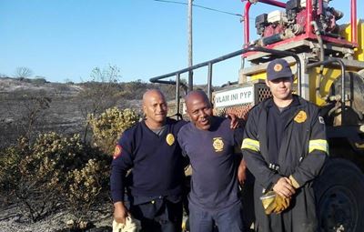 Firefighters fight 3 fires