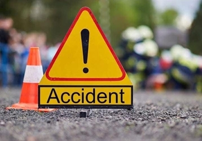 Road temporarily closed following motor vehicle accident 