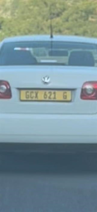 Speeding government vehicle captured on video