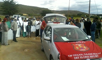 Community responds to Powertown demonstration