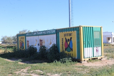 Booswigte teiken mobiele gimnasium