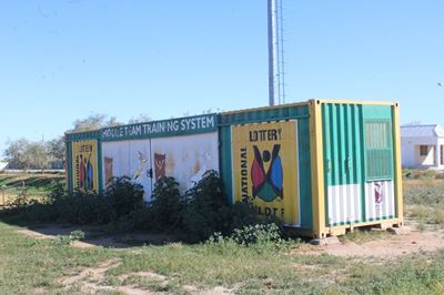 Booswigte teiken mobiele gimnasium