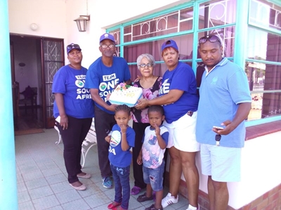 80-year-old granny's birthday surprise