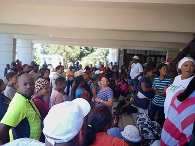 Update: Protesters still waiting for Mayor