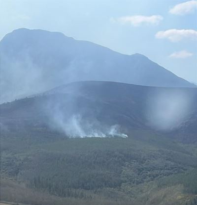 Ruiterbos wildfires still burning