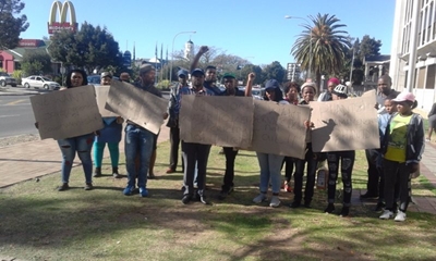 Thembalethu protest: 21 in court