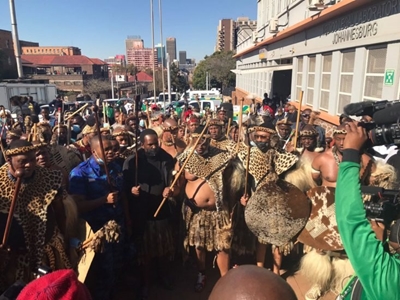 Queen Mantfombi’s mortal remains depart for KZN