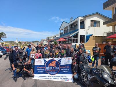 Bikers join children's charity drive from George to Jeffrey's