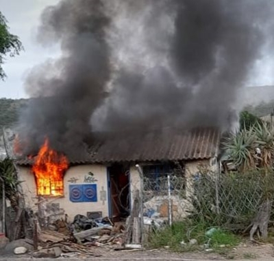 Huis brand alweer