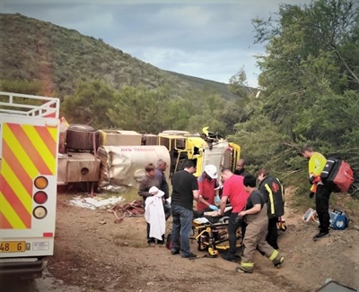 Update: Fire truck accident