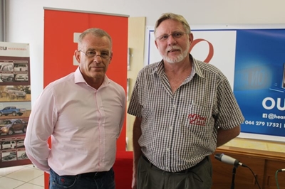 Gerrie Nel in Oudtshoorn