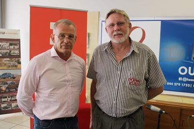 Gerrie Nel in Oudtshoorn