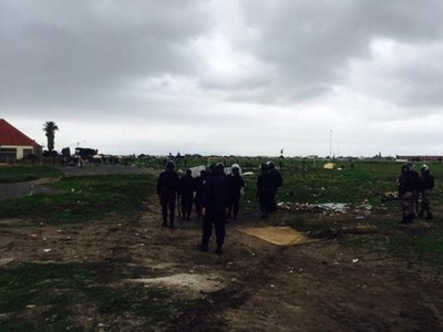 Police fire at land protesters with rubber bullets