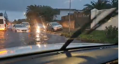 Strong winds, heavy rain flood Western Cape
