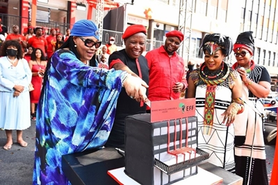 EFF launches local government election manifesto, new headquarters
