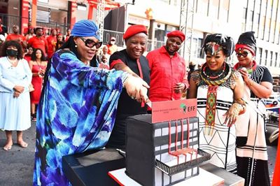 EFF launches local government election manifesto, new headquarters