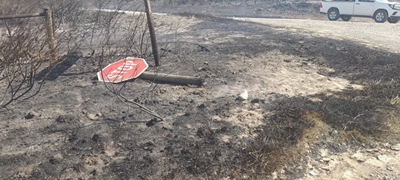 Brand woed buite beheer naby Heidelberg