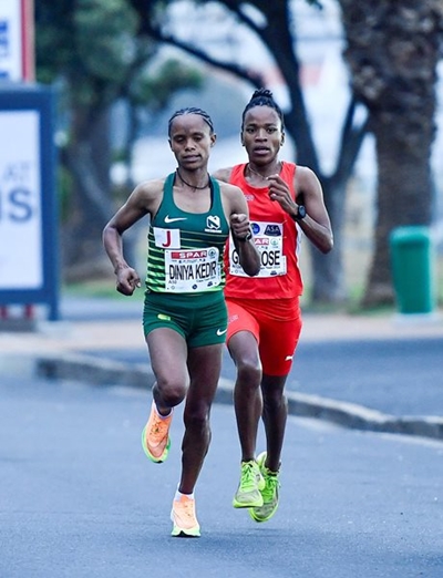 Xaba and Nare go head-to-head In Gqeberha Spar Grand Prix