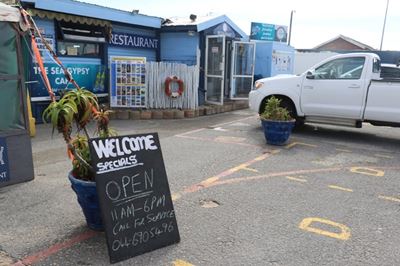 Restaurante nou oop vir aflewerings
