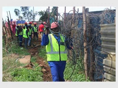 Baby dies after touching exposed electricity cables in Boksburg