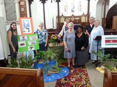 Women join in joyful prayer