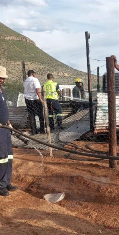 Suspect in arson case still at large