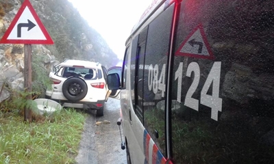 Accident on Outeniqua Pass