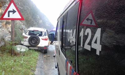 Accident on Outeniqua Pass