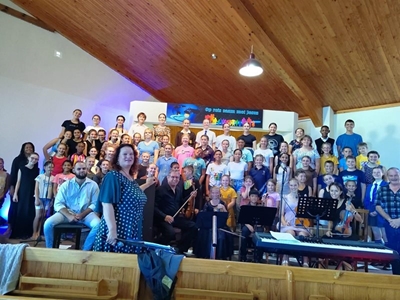 Petronel en Suid-Kaap Kinderkoor by KKNK