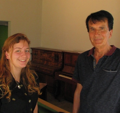 Groot eer aan musiekstudent