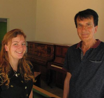Groot eer aan musiekstudent