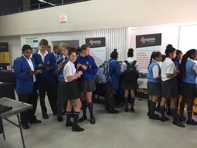 Career roadshow visiting schools