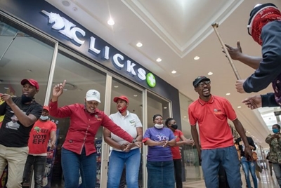 ‘No court order is going to stop us,’ says Shivambu, as Twitter reacts to Clicks protests