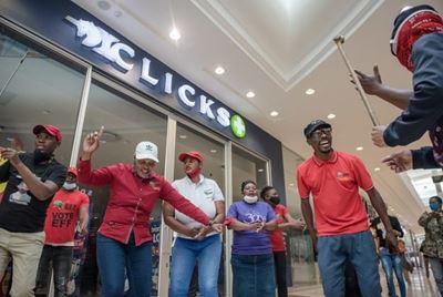 ‘No court order is going to stop us,’ says Shivambu, as Twitter reacts to Clicks protests