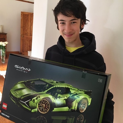 Vincent wins big in Lego competition