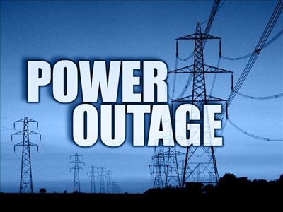 Power outage: Portion Ebb & Flow line