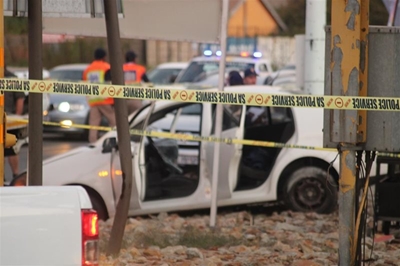 Police officer and civilian arrested after foiled hijacking in Boksburg