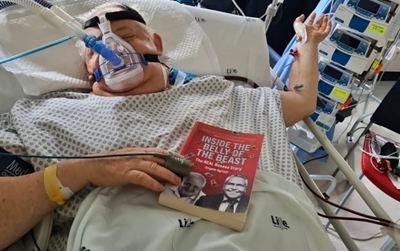 Agrizzi ‘critically ill’, despite ICU photo op