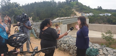 Garden Route Dam hive of activity during SABC's visit