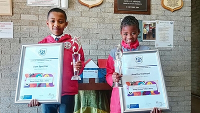 Learners excel in art competition